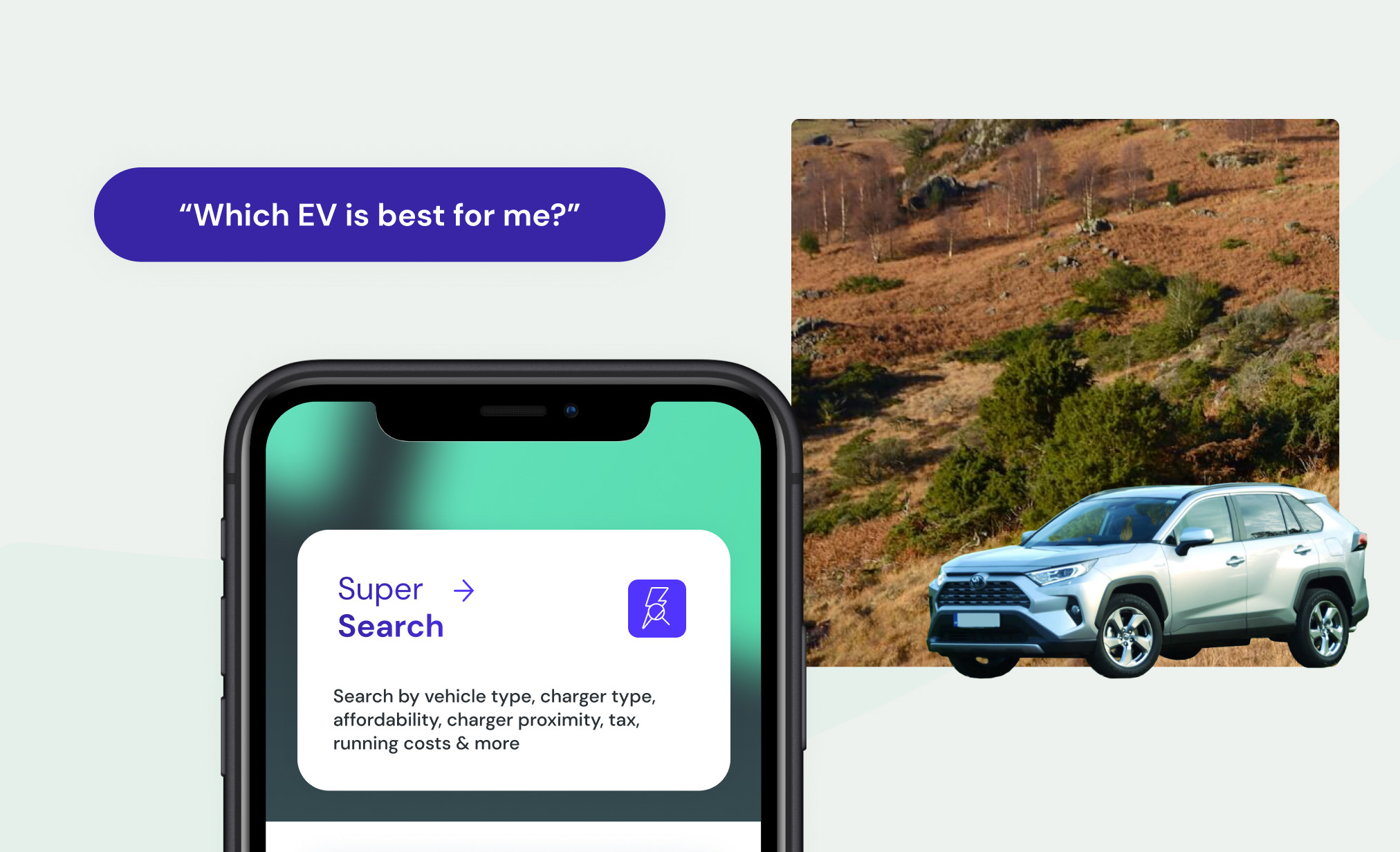 E-car lease search showcase