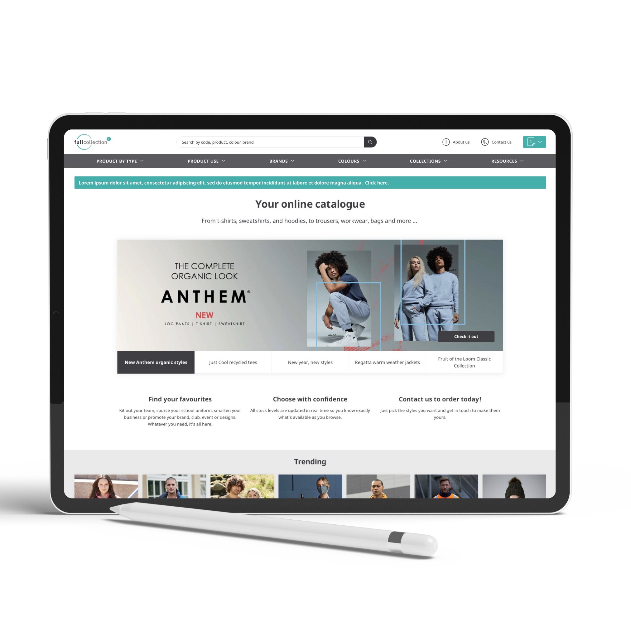 Full Collection is a SaaS version of the PenCarrie website that customers can use for their own business as a product catalogue
