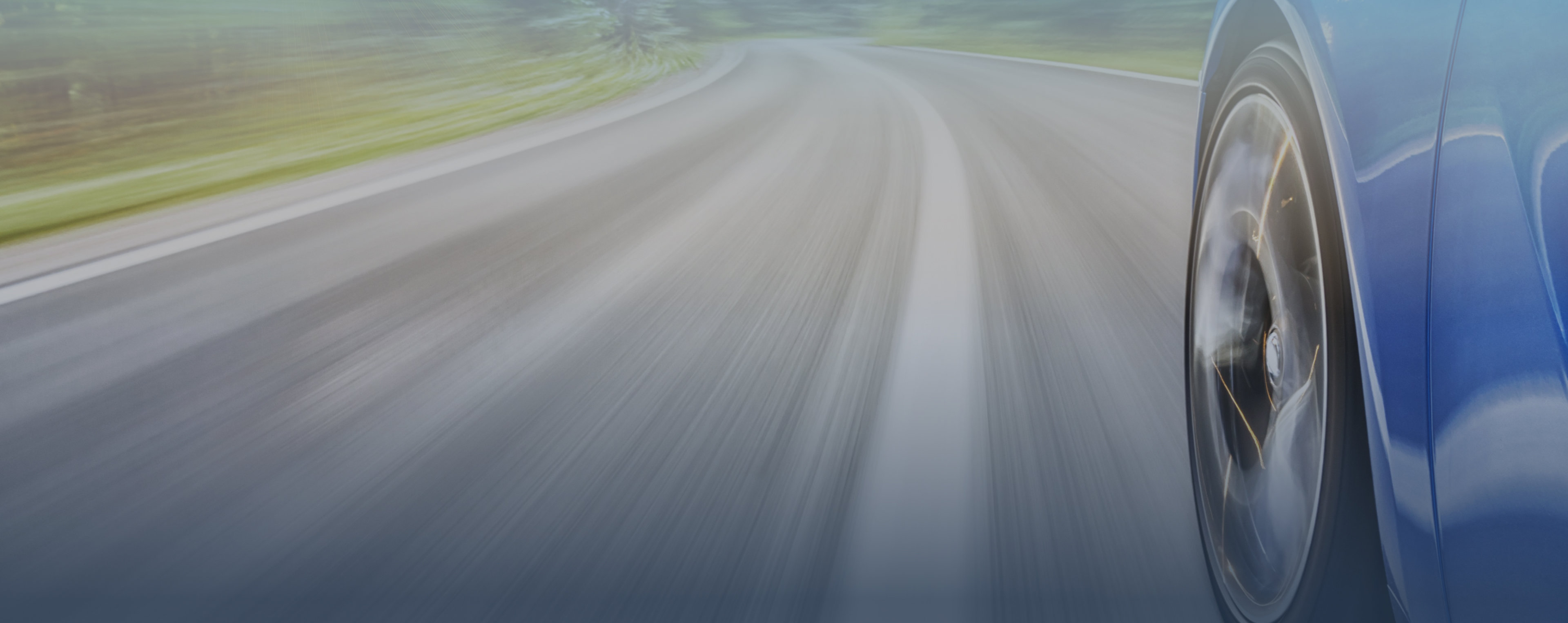 Car on a road
