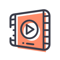 Video play icon