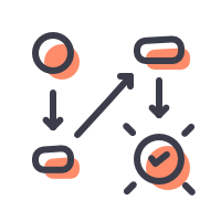 Customer journey icon