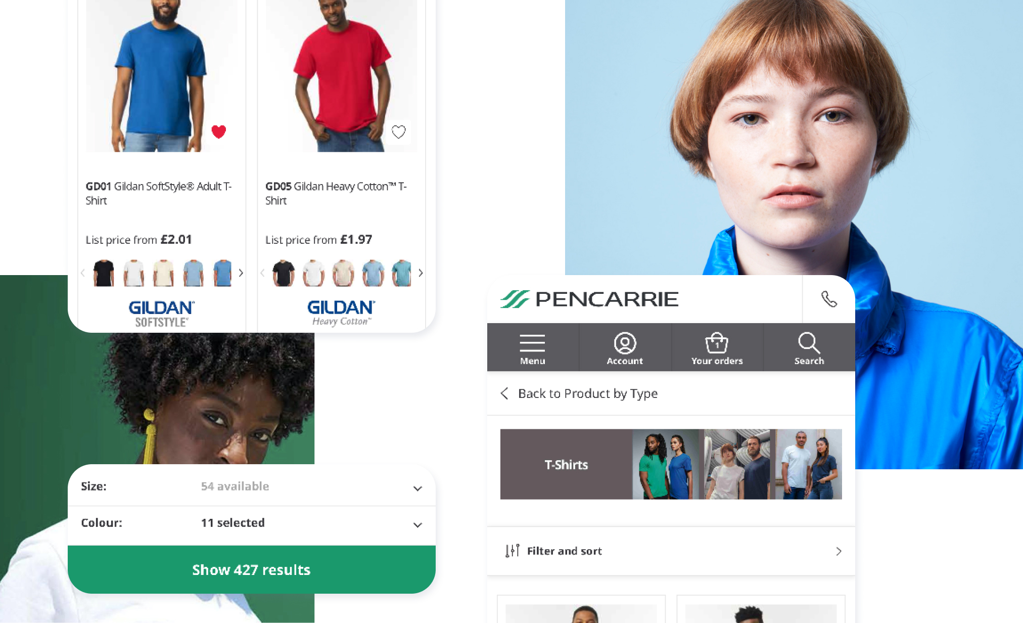 The previous PenCarrie website was not responsive or mobile friendly