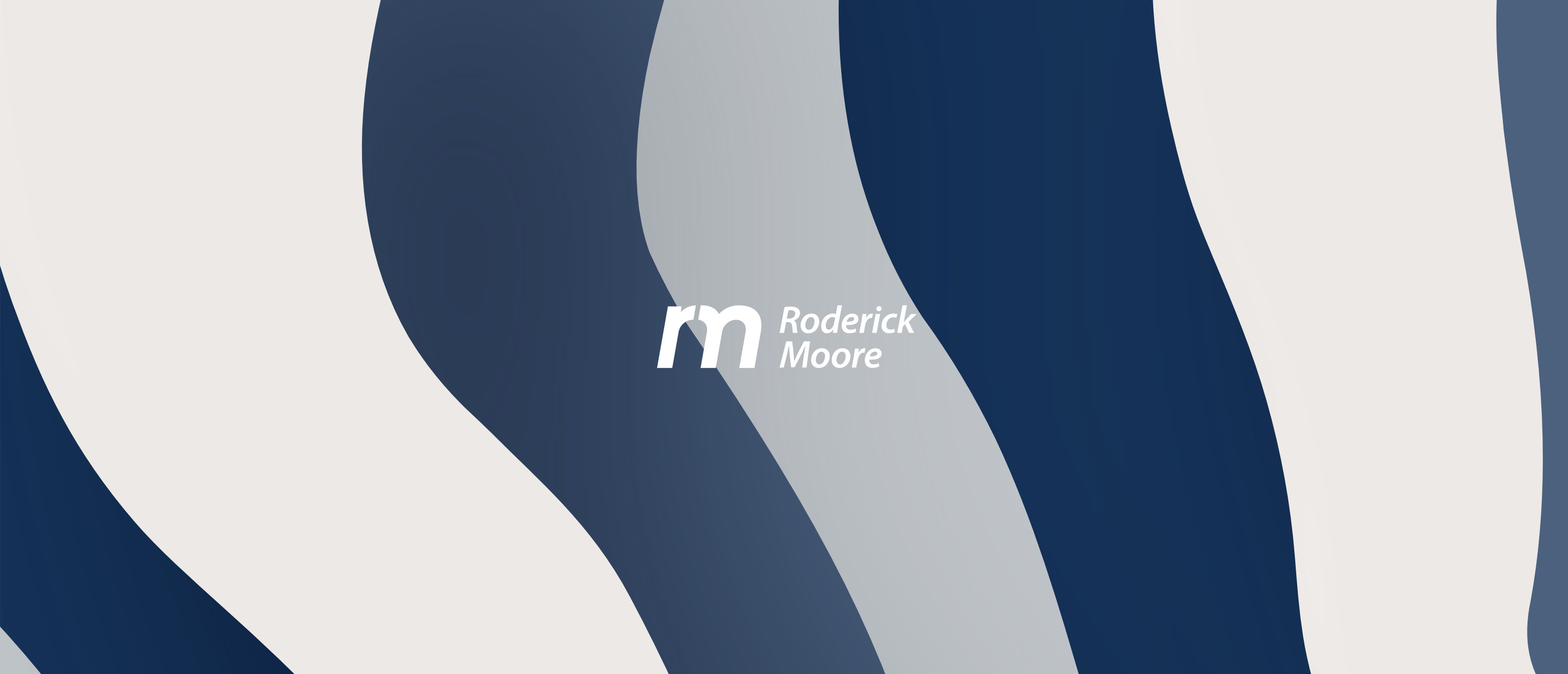 Roderick moore logo banner