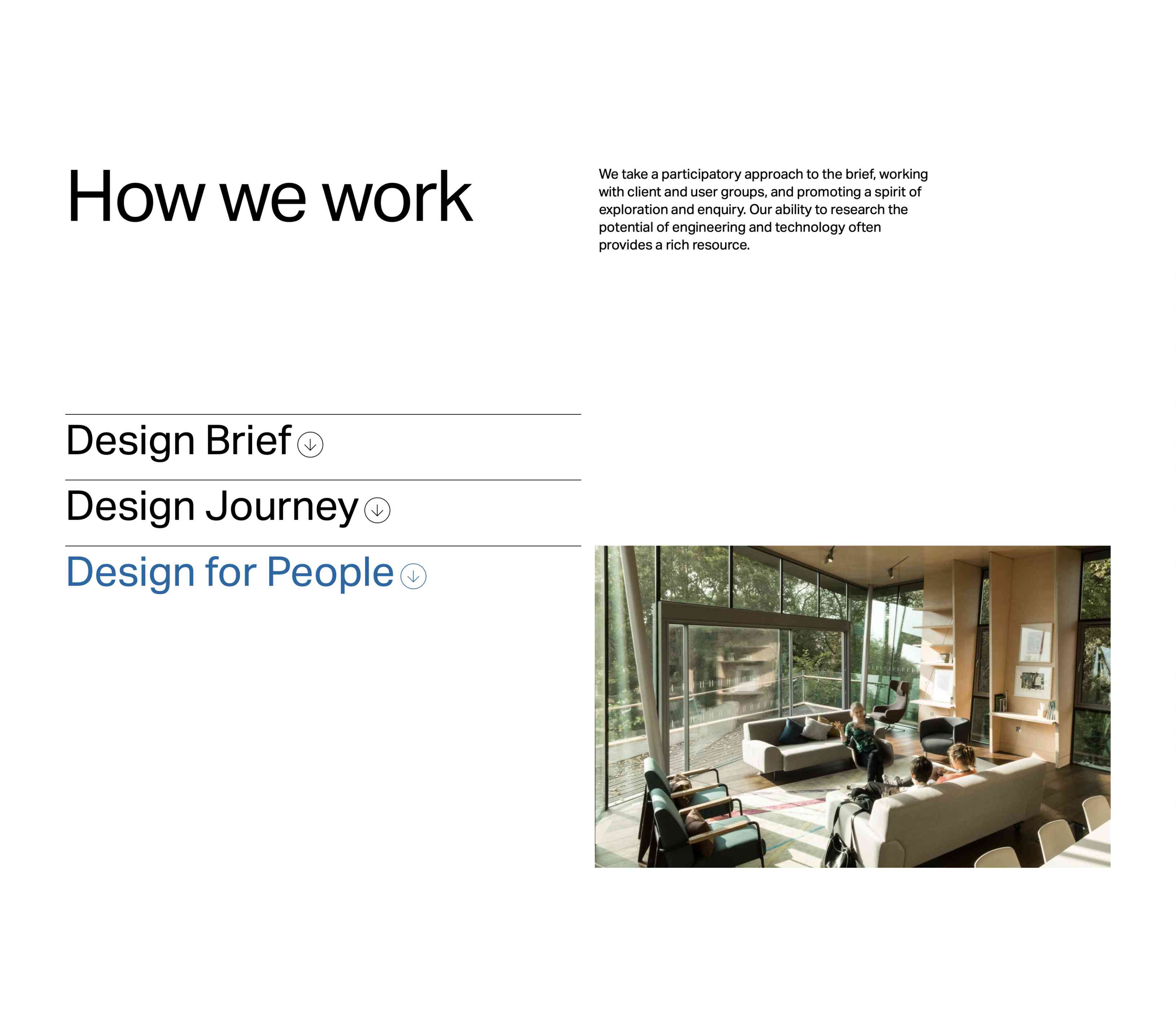 A R C website project by morphsites